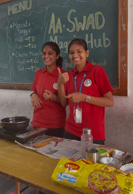 Dynamic English School Students Experience a Market Day